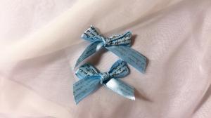 Quality Custom Single Face Gift Tie Ribbon 100% Polyester / Nylon Material wholesale