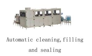 Quality Automatic Soft Drinking Water Cleaning Filling Sealing 3-in-1 Machine 5 Gallon Barrel Professional Filling Production Li wholesale