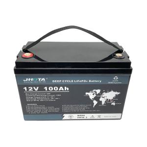 Quality Waterproof RV Motorhome Lithium Battery 12.8V 100AH LiFePO4 Battery With BMS wholesale