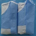 510K Reinforced SMS Nonwoven Hospital Grade Aami Level 4 Surgical Gown EO