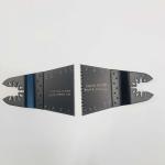 Wood Plastics Cutting 65x40mm Oscillating Multi Tool Blades
