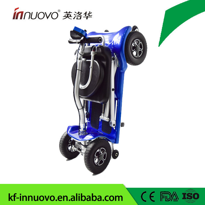 automatic folding new light mobility scooter with aluminum frame and lithium battery from chinese manufactory with CE