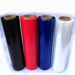 Colorful Plastic Wrap LLdpe Stretch Film Roll Jumbo Packaging 500mm