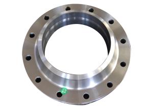 China Heat Treatment DN2500 F316L Forged Stainless Steel Flange on sale
