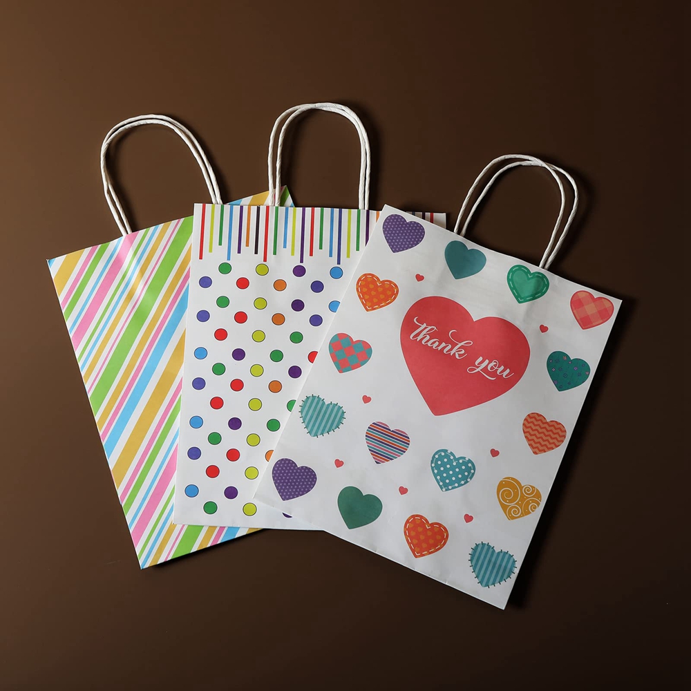 CMYK 4 Color Offset Printing Reusable Bolsa De Papel With Your Own Logo Folding Style