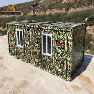Quality 20ft Prefabricated Portable Cabins Fast Assembly Army Camp wholesale