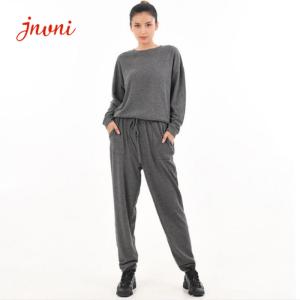 Quality Lightweight Women Casual Ladies Loungewear Tracksuits Solid wholesale