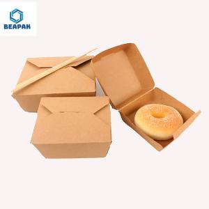 Quality Kraft Custom Food Packaging Boxes wholesale