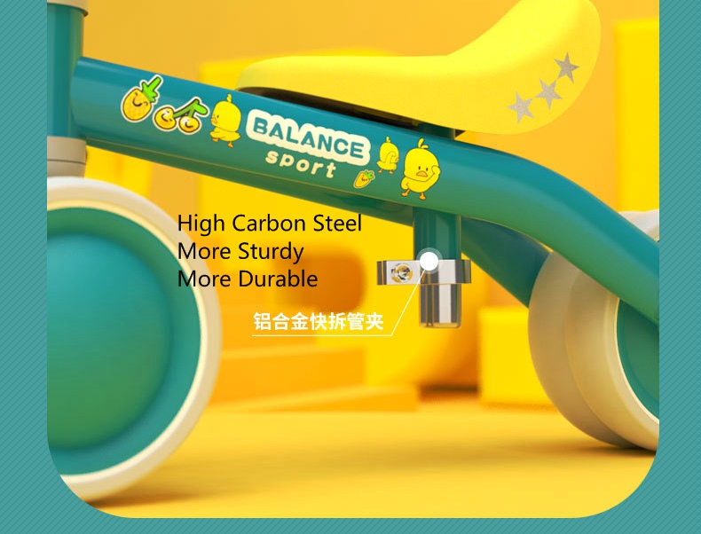 Carton Size 56*20*26 cm 2 in 1 Scooter Balance Bike Ride On Car Toys for Children