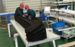 Warehouse Inflatable Dock Shelter Prevents Outdoor Heat Entering Freezing