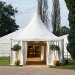 PVC Fabric Luxury Pagoda Tent 20x20 Ft Gazebo Wedding Party Maquee
