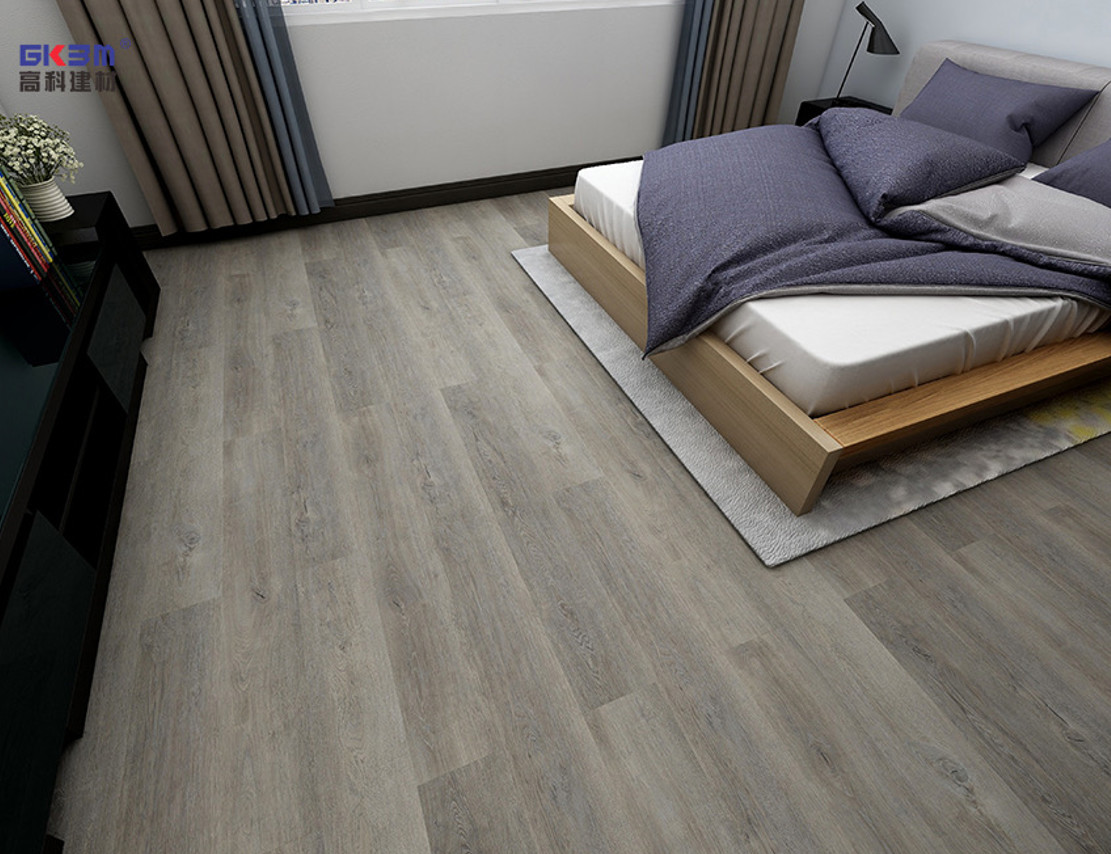 Dark Grey SPC Waterproof Flooring Stone Plastic Composite GKBM Greenpy MJ-W6010