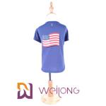 BSCI American Flag Pet T Shirts For Dogs Independence Day Tank Top Sleeveless