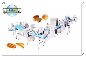 Quality Electric Bread Production Line / Equipment 220V Toast Bread Slicer Included wholesale