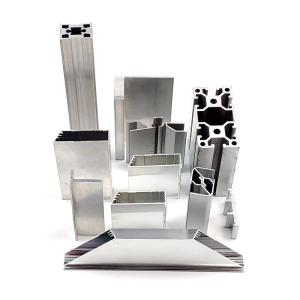 Quality OEM Extruded Aluminum Profile Industrial custom furniture hardware 5000mm wholesale