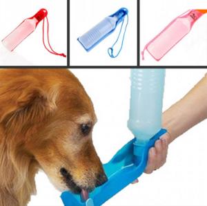 Quality 500ml pet water fountain reviews Potable Pet Dog Cat Water Feeding Drink Bottle wholesale