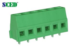 Quality Green Industrial PCB Terminal Block Euro type 3.81mm Pitch 2 Pin - 28 Pin wholesale