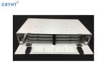 2U 48 Port Rack Mount Optical Distribution Frame ODF 19 21 Inches Cold Roll