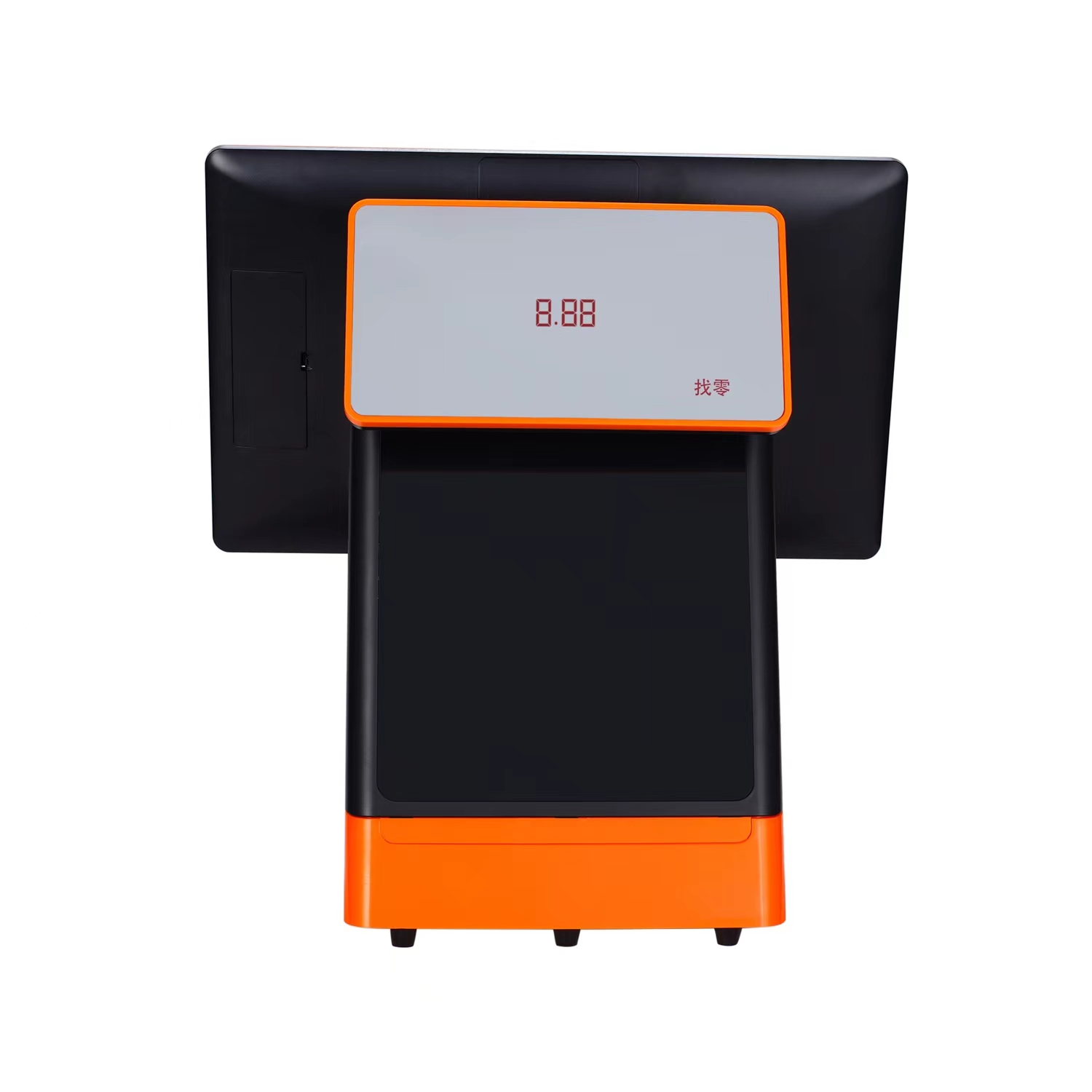 POS Terminal 880P Cash Register with 15.6'' Main Display and LED/VFD Customer Display
