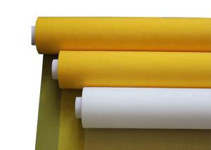 Quality Yellow Polyester Screen Mesh Alkaline Resistant High Elongation Robust wholesale