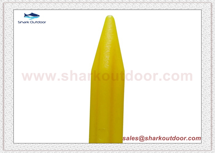 Hot selling lightweight plastic tent peg for beach tent large tent 6 in.