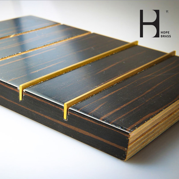 SGS Golden Brass Flat Bars , Anti Corrosion 5mm Brass Bar