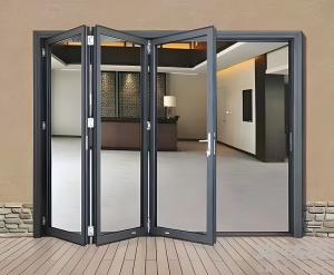 Quality Sunrooms Glass Accordion Doors 3mm-12mm Interior Office Sliding Glass Doors wholesale