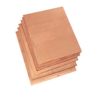Quality C11400 Pure Copper Sheet Plate ASTM SGS Copper Sheet Metal wholesale