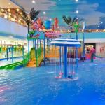 7m Height Water House Splash Water Playground Park Environmental Friendly