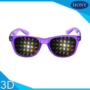 Quality Wayfare Rainbown 3d fireworks glasses for advertising wholesale