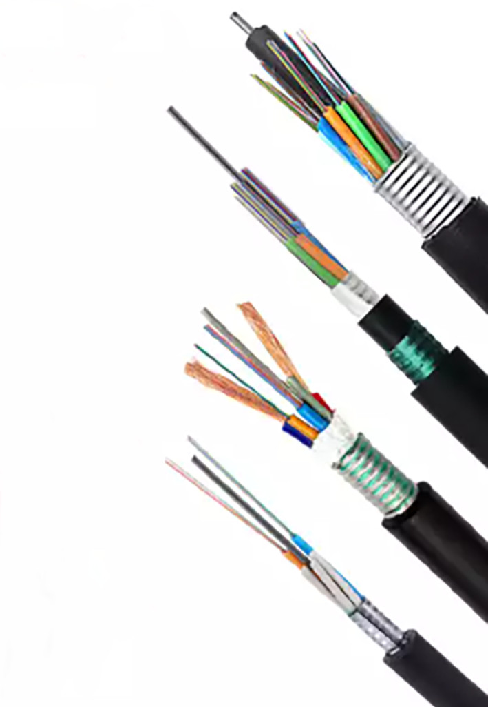Direct Burial Fiber Optic Cable GYTA Armoured Single Mode 144 Core Double Sheath