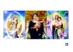 30X40cm Flip Wall Art Posters Religion Jesus Christ / Virgin Mary Theme