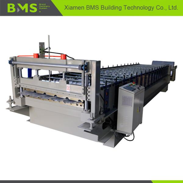 18 Station Roof Panel Roll Forming Machine , Steel Profile Roll Forming