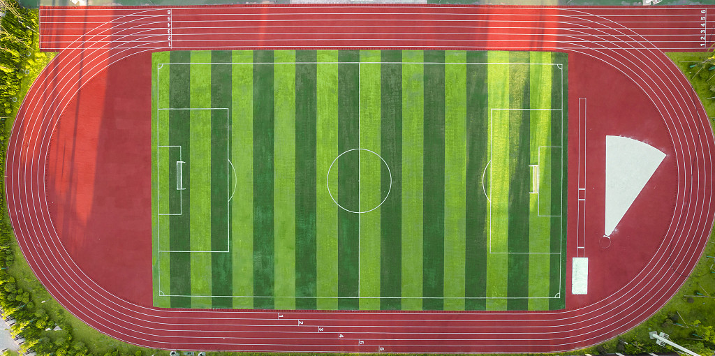Finish Coat Sandwich Running Track Cushioned Athletic Sports Stadium