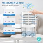 Removable Water Tank Portable Domestic Dehumidifier