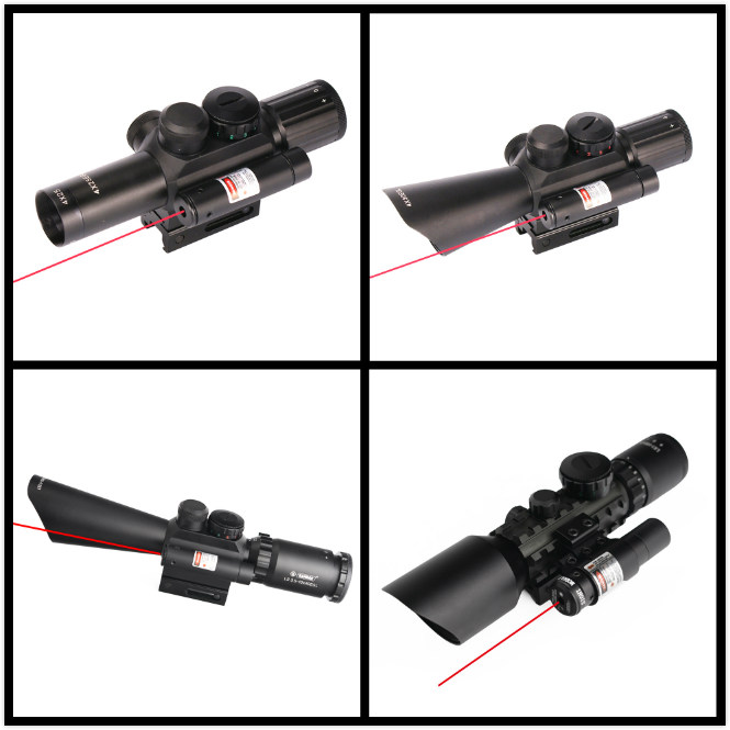 150mm Length Black 4*25 M6 Optics Hunting Scope for Hunting Enthusiasts