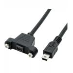 PVC Panel Mount USB Extension Cable