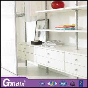 Quality aluminum profile modern design bedroom furniture save space cloth modular wardrobe wholesale