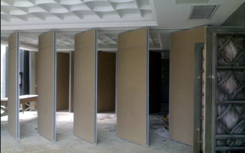 Acoustical Mobile Folding Sliding Partition / Classroom Wall Partitions