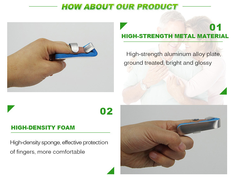 Custom aluminum metal frog baseball finger splint.jpg