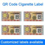 Security Enhanced Tax Stamp Stickers For Beer Bottle Anti Counterfeiting