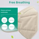 Odourless Blue Kn95 Face Mask Pm 2.5 Anti Pollution / Anti Dust