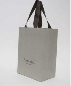 Quality Flexiloop Handle 200gsm Recycled Paper Shopping Bags wholesale