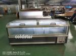Supermarket Refrigerated Display Island Fresh Meat Freezer