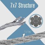 1/16" Stainless Steel Wire Spool 500 Feet Topone Houseables Welding Wire