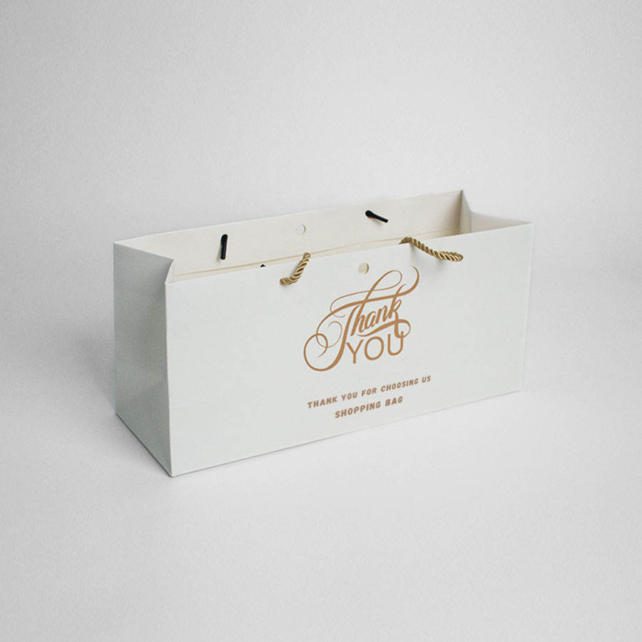 Custom Logo Gravure Printing Christmas Gift Bags With Logo Shopping Bag Hard Paper Bag