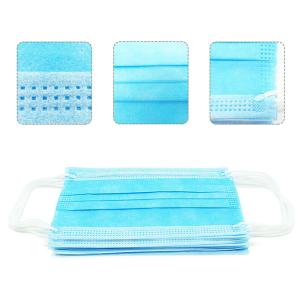 Quality Hypoallergenic 3 Ply Non Woven Face Mask High Filtration Capacity Breathable wholesale