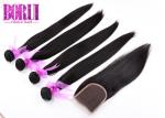 Straight Bundles Malaysian Human Hair All Length Available With Closure