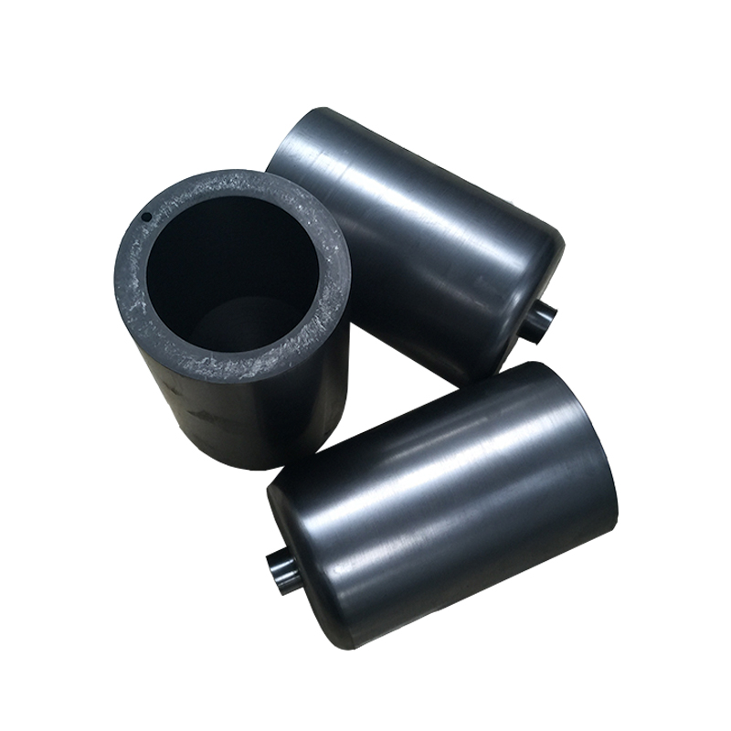 Durable 6kg 12kg Carbon Graphite Crucibles for Gold Steel Melting High Heat Resistance