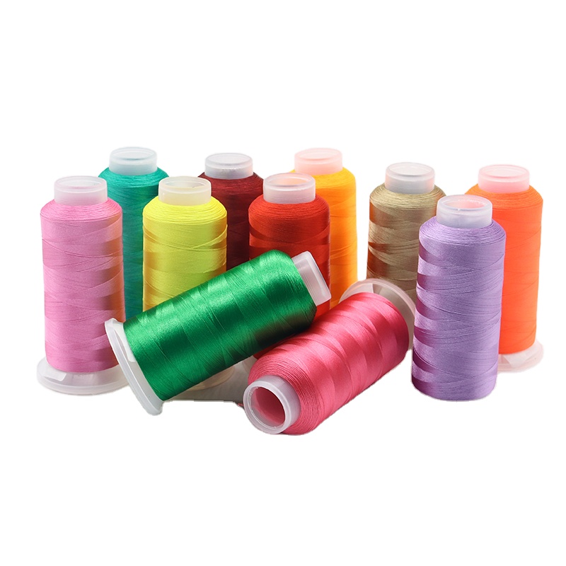 3ply MERCERIZED 100% Polyester Filament Sewing Thread 210D/3 20/3 for Weaving -